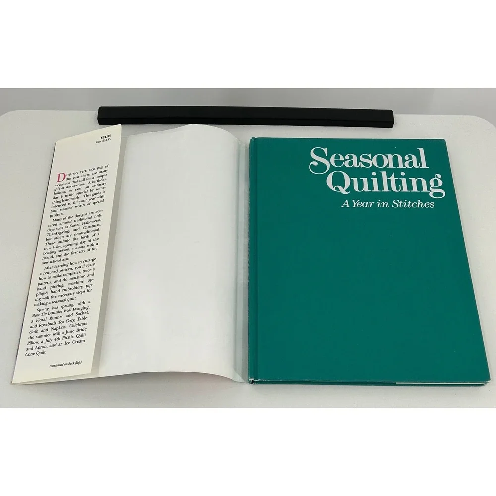 Seasonal Quilting A Year in Stitches Cheryl Fall Hardcover Book 0806986581